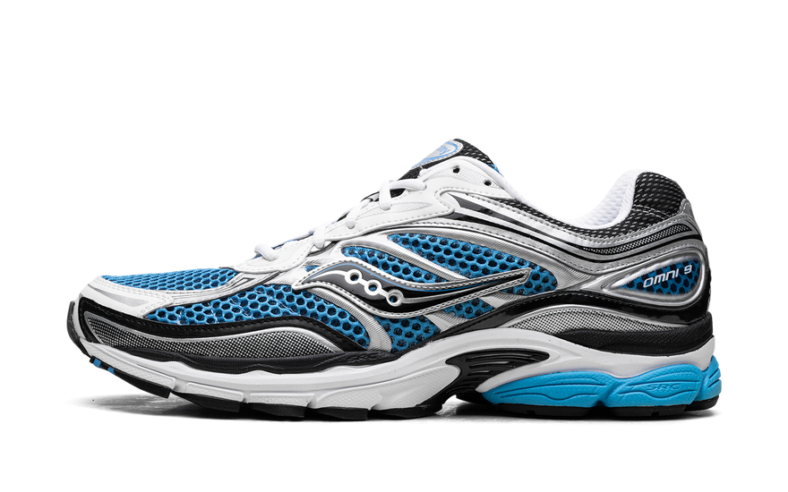 Saucony ProGrid Omni 9 OG Royal Silver: estabilidad retro y confort diario