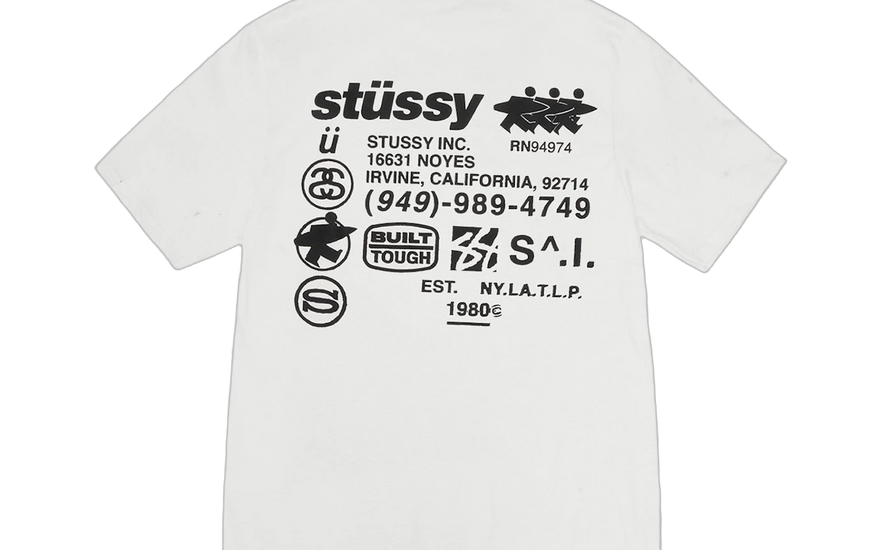 Stussy DNA Pigment Dyed T-Shirt Natural: La Camiseta Streetwear que Mejora con el Tiempo