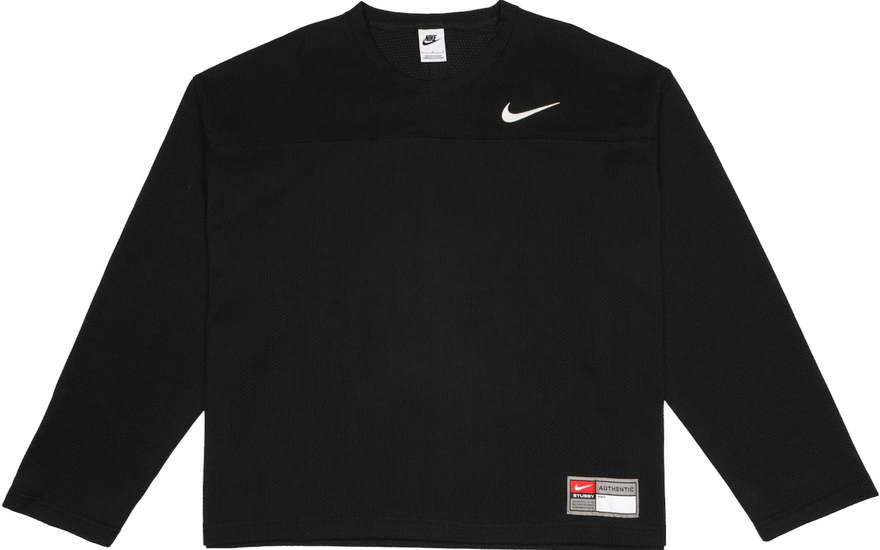 Stussy x Nike Dri-FIT Mesh Jersey Black — La camiseta mesh imprescindible del streetwear
