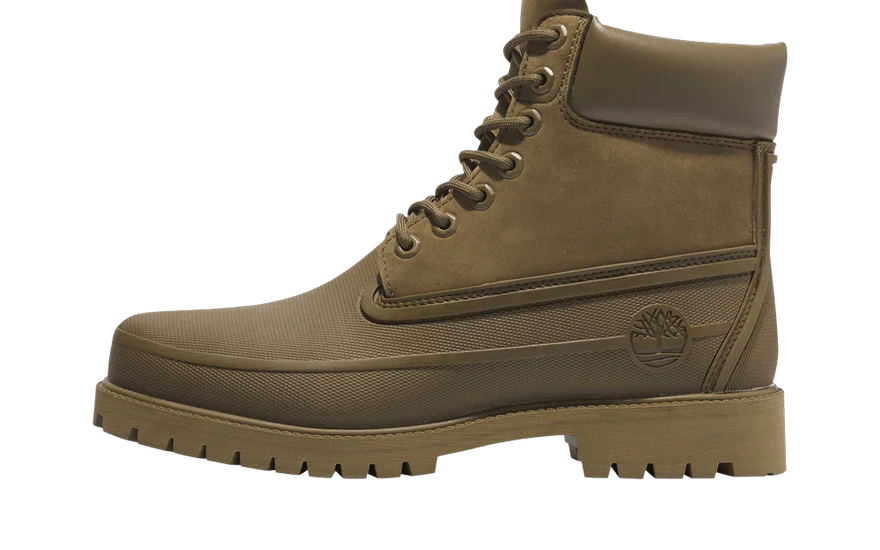 Timberland 6" Heritage Rubber Toe Boot Olive: estilo clásico y rendimiento urbano