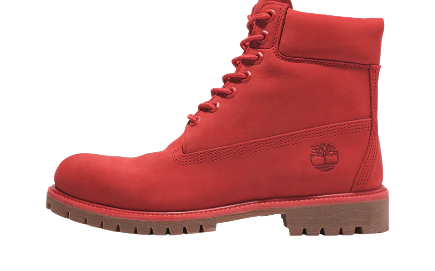 Timberland 6" Premium Waterproof Boot 50th Anniversary Medium Red Nubuck - Edición aniversario que marca tendencia