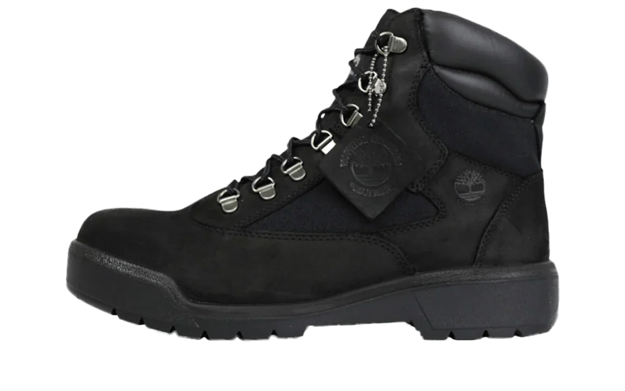 Timberland Field Boot Lace Up Waterproof Black: Waterproof boot with urban style