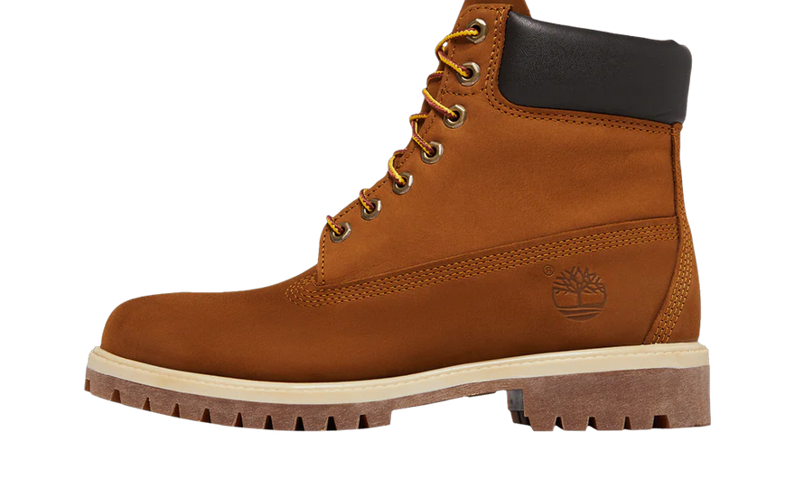 Timberland Premium 6 Inch Lace Up Waterproof Dark Wheat Nubuck - Bota impermeable y estilo atemporal