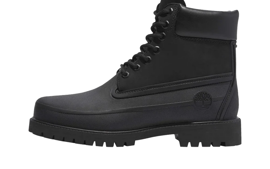 Timberland Rubber Toe 6" Boot Remix Blackout Full Grain — El clásico urbano que necesitas
