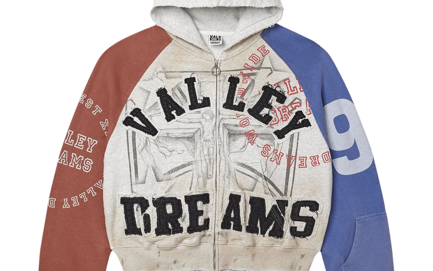 Vale Forever Patriot Chop and Screw Zip Up Hoodie Grey: la sudadera insignia de la marca, analizada al detalle