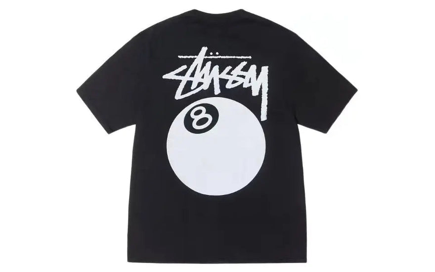 Stussy 8 Ball Βαμμένο με Χρωστική Κοντομάνικο SS24 Μαύρο — Η βαμμένη με χρωστική μπλούζα που πρέπει να έχεις