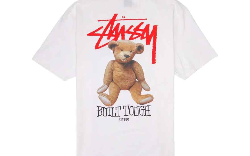 Stussy Built Tough tričko bílé: Nezbytné tričko streetwearu