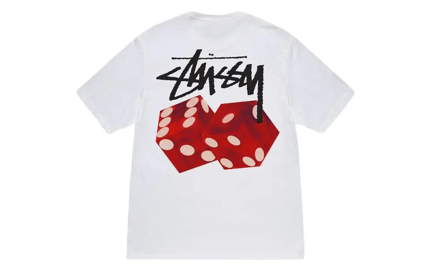Stussy Diced Out Tee FW23 White: la camiseta imprescindible del streetwear