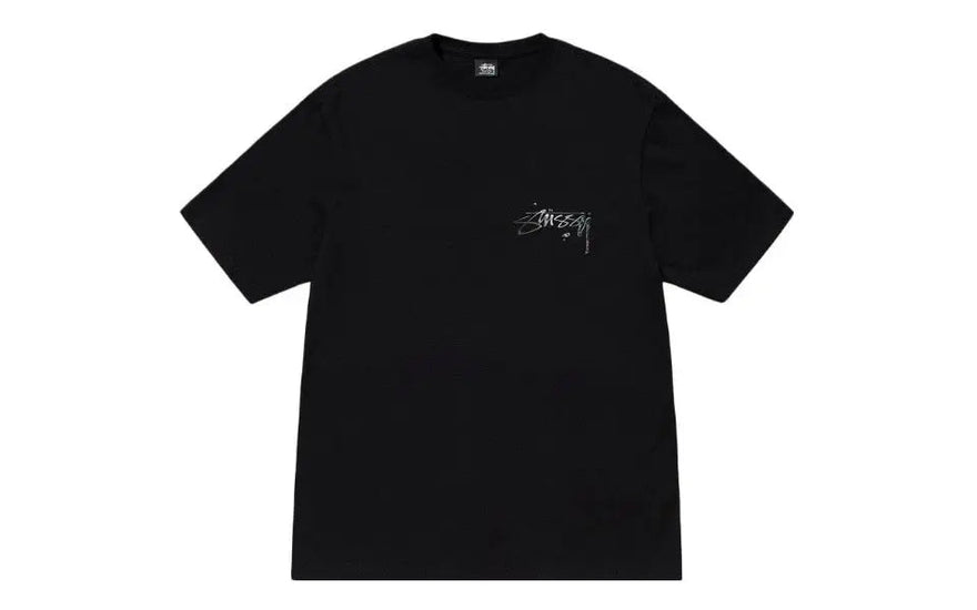 Stussy Mercury Tee SS24 Czarny — Podstawowa czarna koszulka na sezon