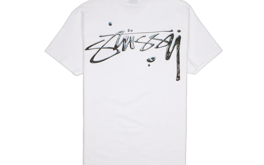 Stussy Mercury Tee White — La camiseta Mercury que manda en el streetwear