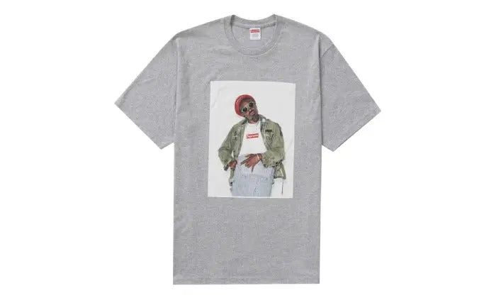 Supreme André 3000 T-shirt Grijs gemêleerd: het onmisbare shirt voor liefhebbers van stijl en draaggemak