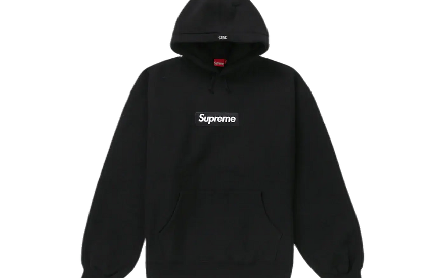 Supreme Box Logo Hooded Sweatshirt (FW23) Black: the iconic streetwear sweatshirt