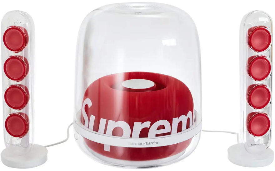 Supreme Harman Kardon Soundsticks: Altavoces Bluetooth icónicos con subwoofer 140W