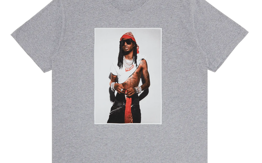 Supreme Playboi Carti Tee Heather Grey: the t-shirt that defines streetwear