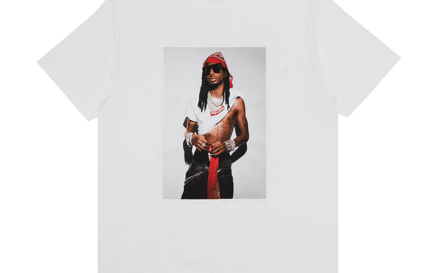 Supreme Playboi Carti Tee White: la camiseta imprescindible del streetwear