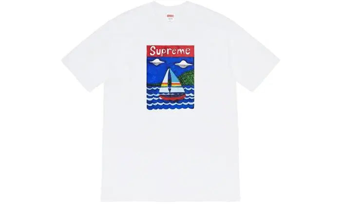 Supreme Sailboat Tee White: la camiseta náutica urbana que necesitas