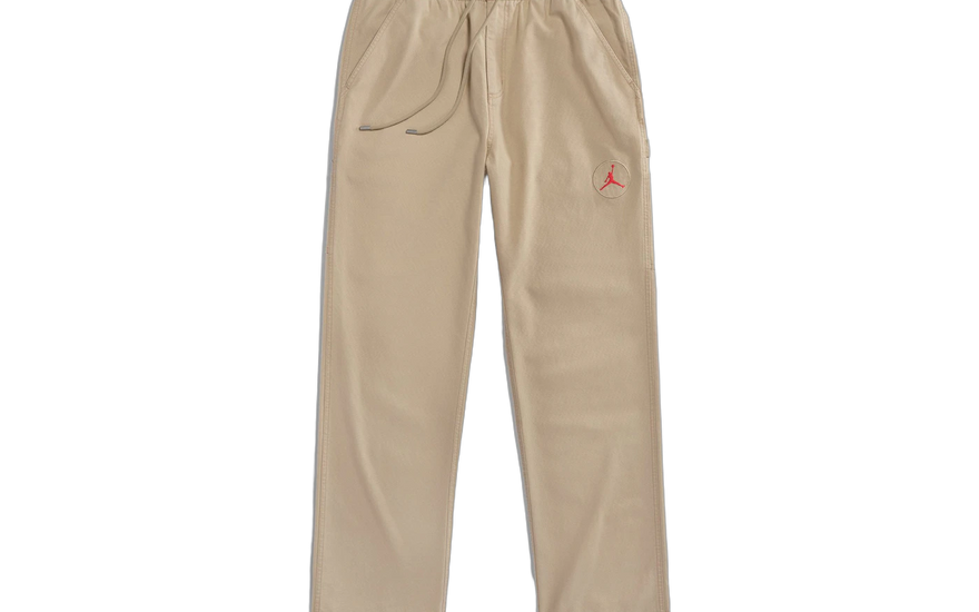 Travis Scott Cactus Jack x Air Jordan Canvas Pant Desert/Khaki/University Red: la pieza SS21 que sigue mandando en el streetwear