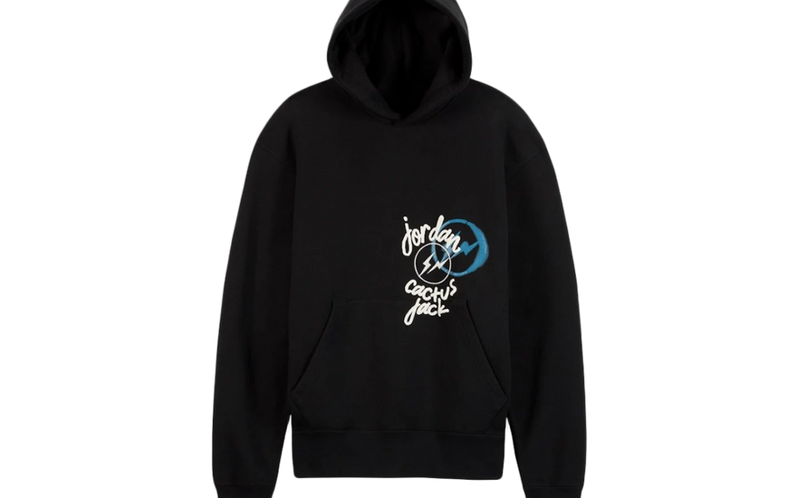 Travis Scott x Air Jordan x Fragment Hoodie Black: La Sudadera de Culto del Streetwear