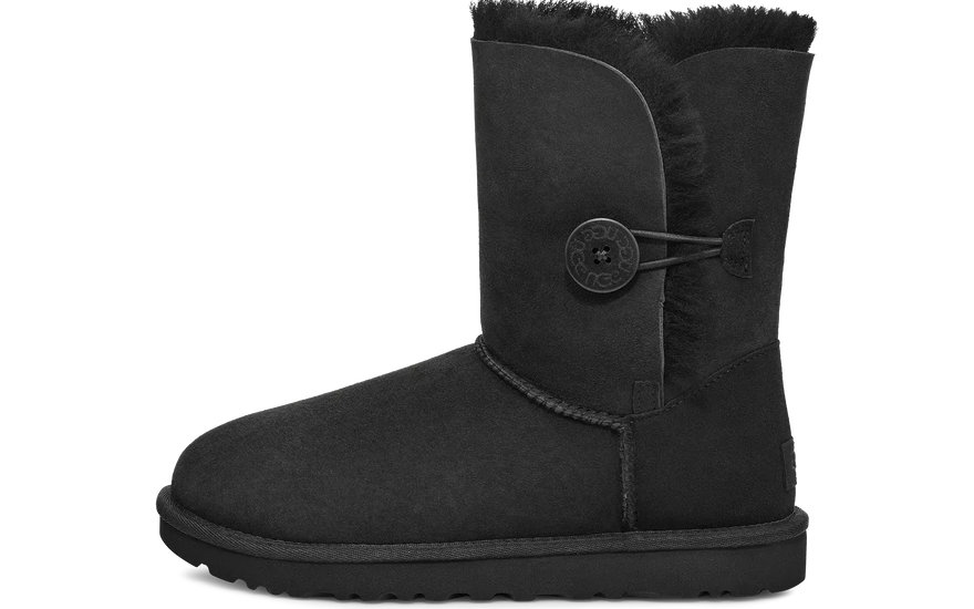 UGG Bailey Button II Black: czarne botki, które odmieni Twoje zimne dni