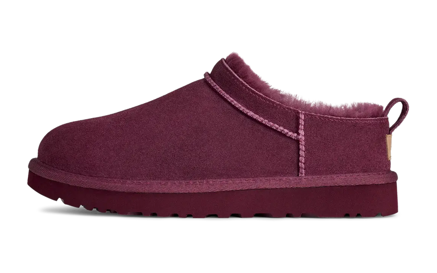 UGG Classic Micro Slipper Burnt Magenta: Pantufa compacta, confortável e com estilo