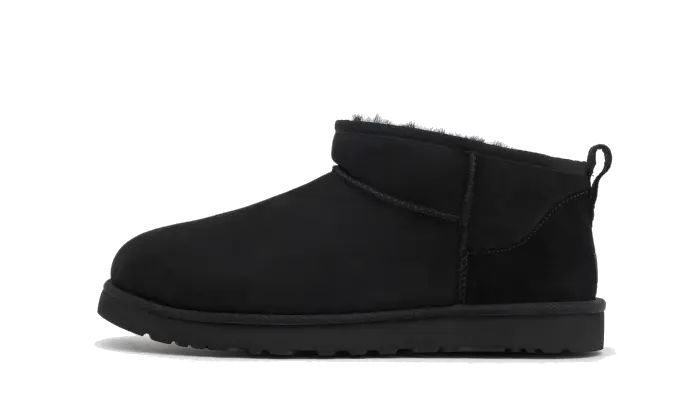 UGG Classic Ultra Mini Boot Zwart: de mini laars die je look transformeert