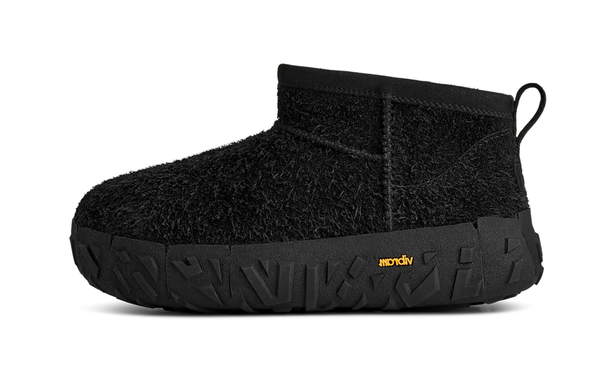 UGG Classic Ultra Mini Wrap Tech Boot Black — stylish and comfortable mini urban boot