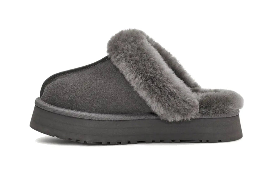UGG Disquette Kapcie Węgiel: Luksusowe kapcie na co dzień