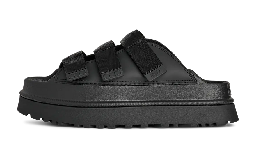 UGG GoldenGlow Slide Black: La sandalia negra que transforma tu verano