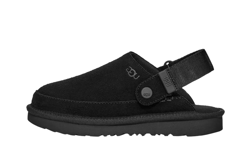UGG Goldenstar Træsko Sort (Børn): Sorte, behagelige og sikre træsko til børn