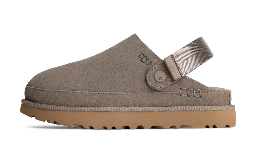UGG Goldenstar Clog Smoke Plume: Luxe klompen, comfort en stedelijke stijl
