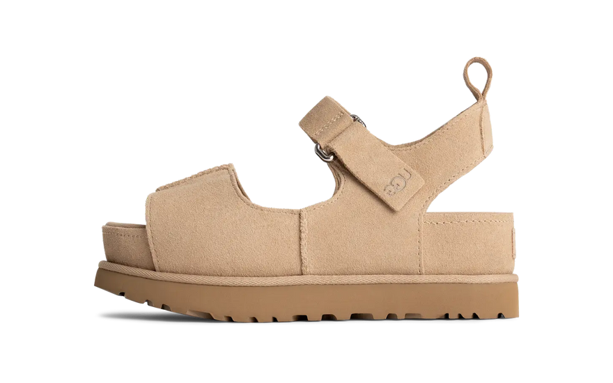UGG Goldenstar Hi Sandal Sand: lyxig och bekväm sandal för sommaren