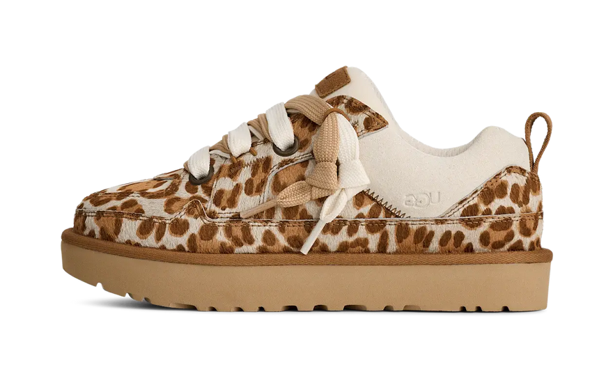 UGG Lowmel Lo Plains Felicity Leopard Jasmine: Slip-on suede with leopard print and immediate comfort