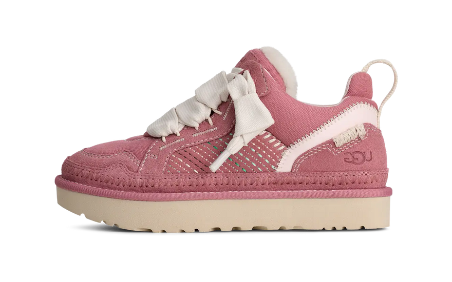 UGG Lowmel Meadow Horizon Pink: de roze sneaker die je stijl en comfort naar een hoger niveau tilt