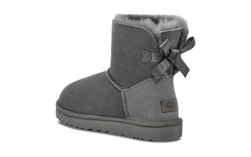 UGG Mini Bailey Bow II Boot Grey: the mini boot every it-girl needs