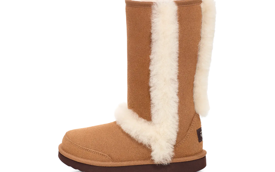 Stivale alto UGG Sunburst Chestnut (Bambini) — Stivali alti per bambini con calore e stile
