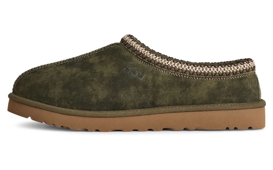 UGG Tasman Baxter Papuče Spálená oliva — Elegantní a pohodlné domácí pantofle na každý den