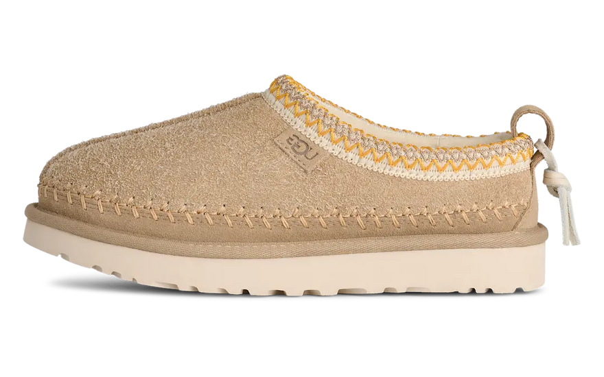 UGG Tasman Biarritz Papuče Hořčičné semínko — Pantofle hořčicové barvy s nejvyšším pohodlím
