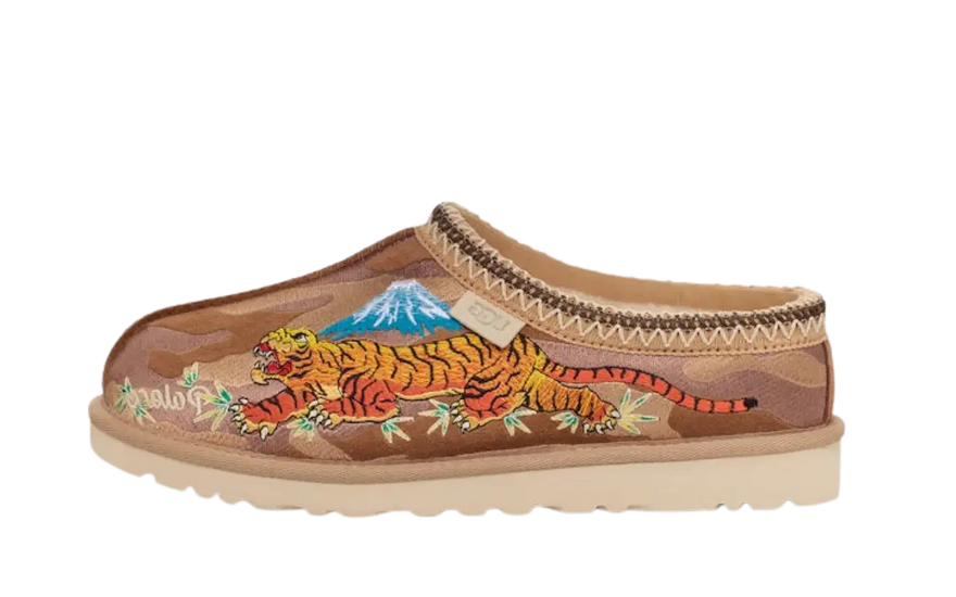 UGG Tasman Pantofole Palace Castagna Camo: pantofole calde con motivo mimetico per tutti i giorni