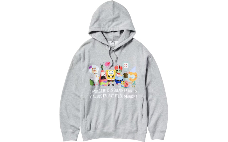 Uniqlo x CPFM Spongebob Squarepants Hoodie Gray: la sudadera de la colab más buscada de UT