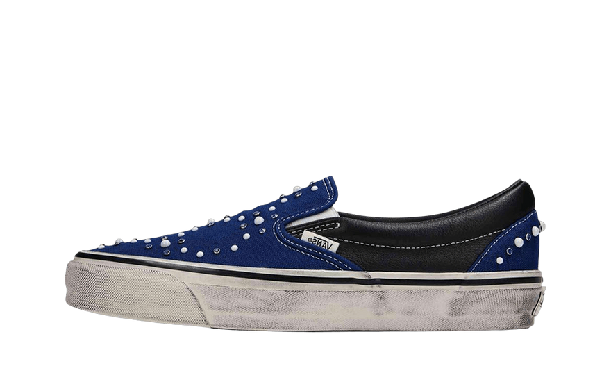 Vans LX Classic Slip-On 98 Pearlized Pack Indigo: el slip-on nacarado que está rompiendo el feed