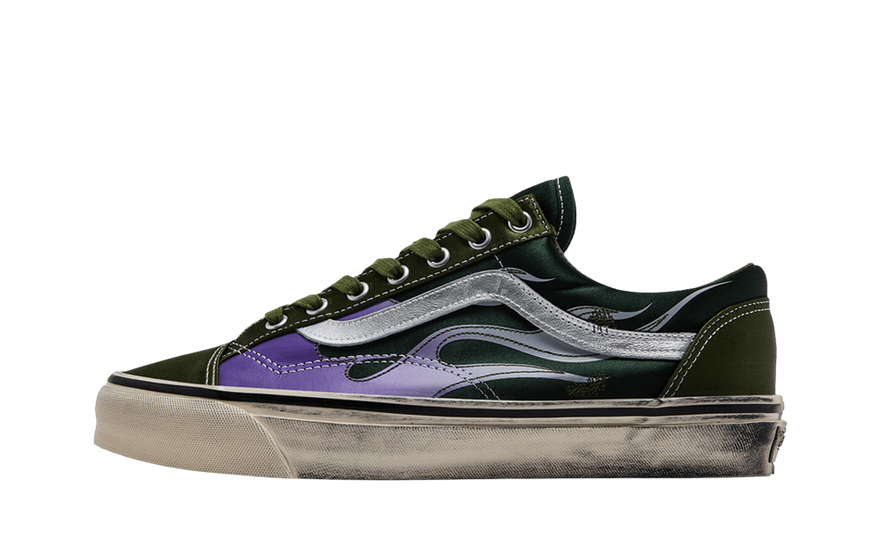Vans LX Old Skool Archive Flame Green: la silueta más comentada del Archive Flame Pack