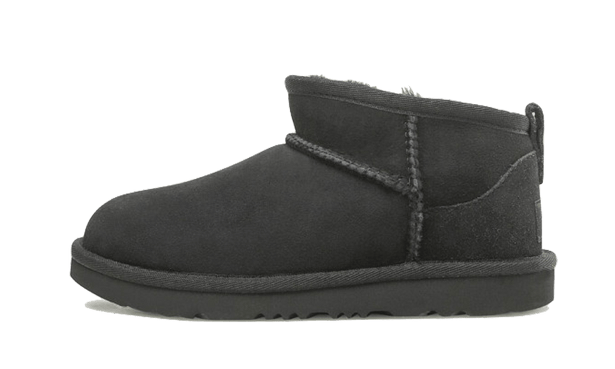 UGG Classic Ultra Mini Μποτάκι Μαύρο (Παιδικά): άνετα και στιλάτα παιδικά μποτάκια