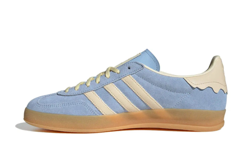 adidas Gazelle Indoor Světle modrá Žlutá Přírodní guma: klasika v retro stylu, kterou potřebujete