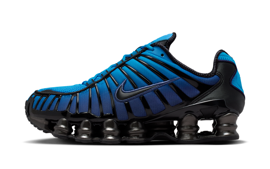 Nike Shox TL Fade Blue Hero Imperial Purple — Απορρόφηση κραδασμών και στυλ
