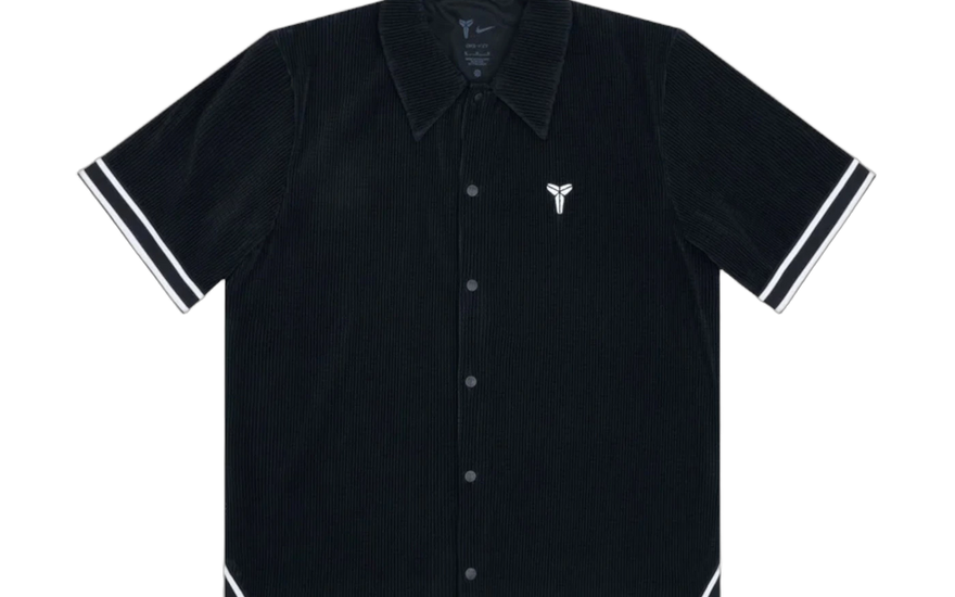 Nike What The Kobe Pleated S/S Top Black — Top con pliegues inspirado en Kobe
