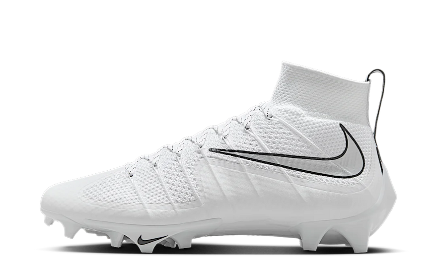 Nike Vapor Edge 360 Untouchable Mid White Metallic Silver — Speed and style on the field