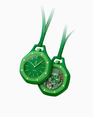 Audemars Piguet x Swatch Royal Pop Green Eight Next Step