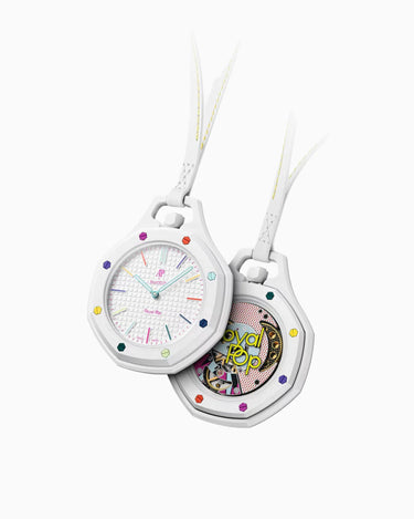 Audemars Piguet x Swatch Royal Pop Huit Blanc Next Step