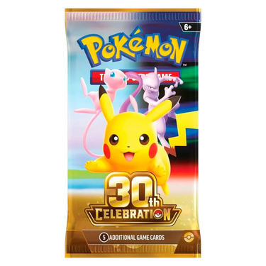2026 Pokémon Mega Evolution 30th Celebration Booster Pack (Spanish Version) - 890360-ES - View 1 | Next Step