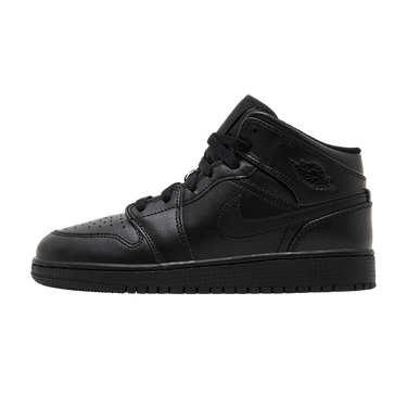 Air Jordan 1 Mid Triple Black (GS)